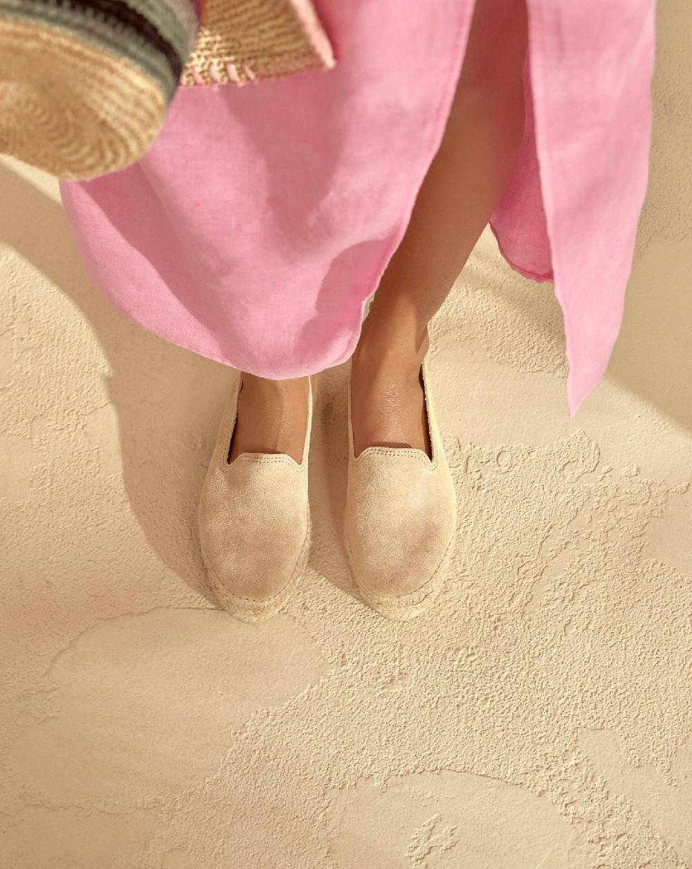 Manebí Espadrillas con Doppia Suola - Hamptons - Champagne Beige 2025