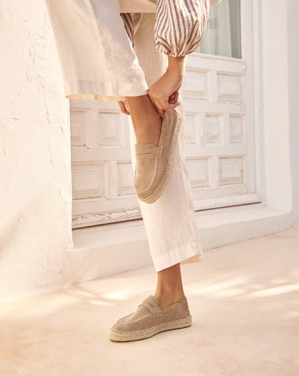 Manebí Mocassini - Hamptons - Vintage Taupe Offerta