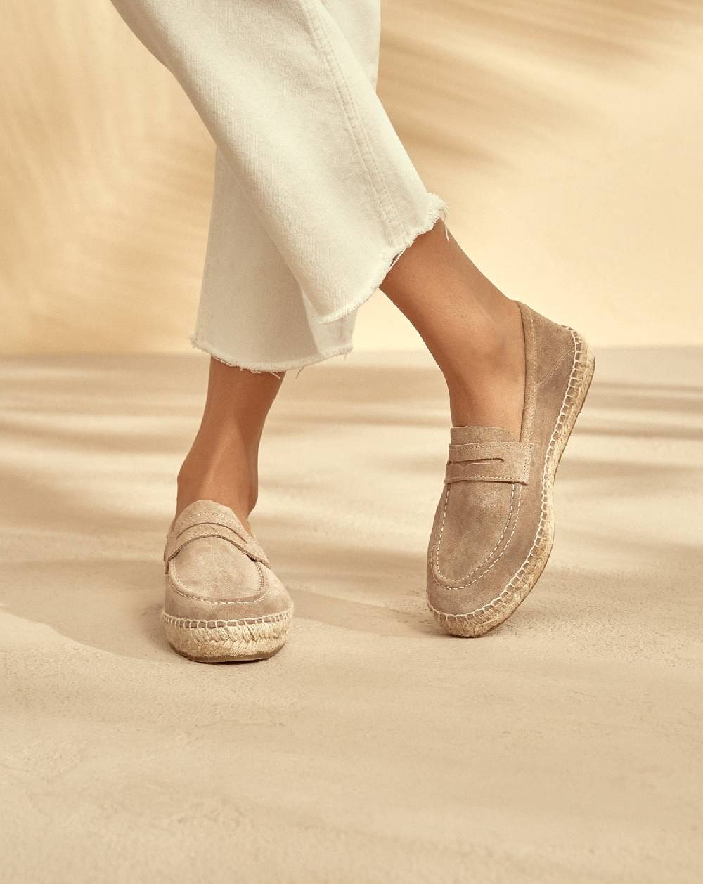 Manebí Mocassini - Hamptons - Vintage Taupe Offerta