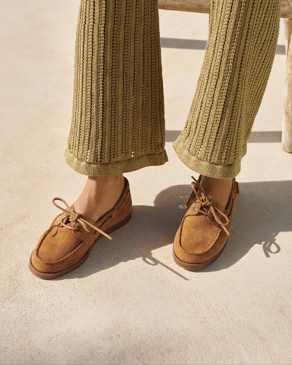 Manebí Suede Boat-Shoes - Hamptons Cuero Outlet