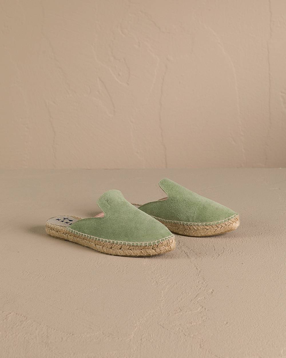 Manebí Suede Mules - Hamptons Sage Vendita Calda