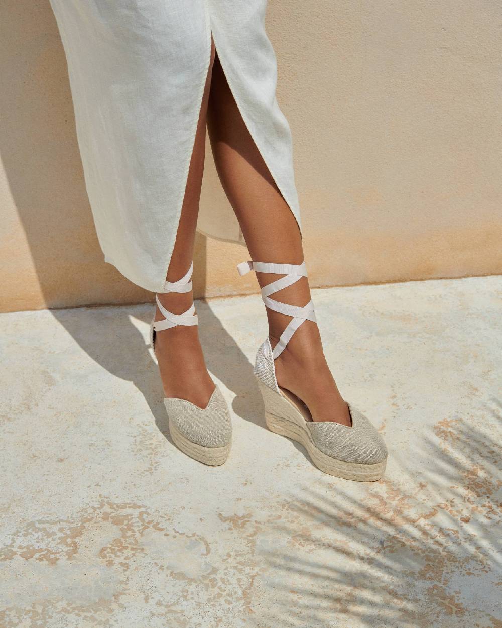 Manebí Organic Hemp Heart-Shaped|Wedge Espadrilles - La Havana Natural Offerta
