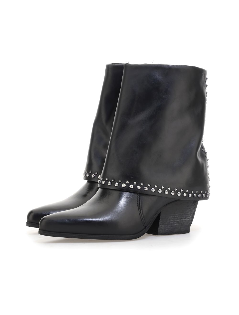 Mjus MJUS LIVIGNO I24-L59207 ANKLE BOOTS NERO In Linea