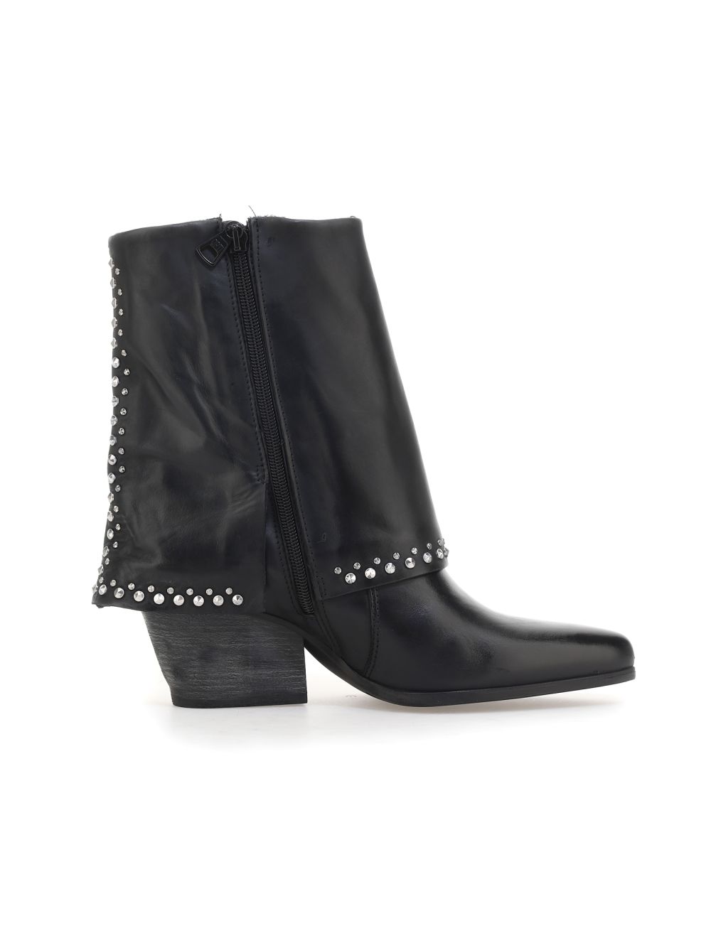 Mjus MJUS LIVIGNO I24-L59207 ANKLE BOOTS NERO In Linea