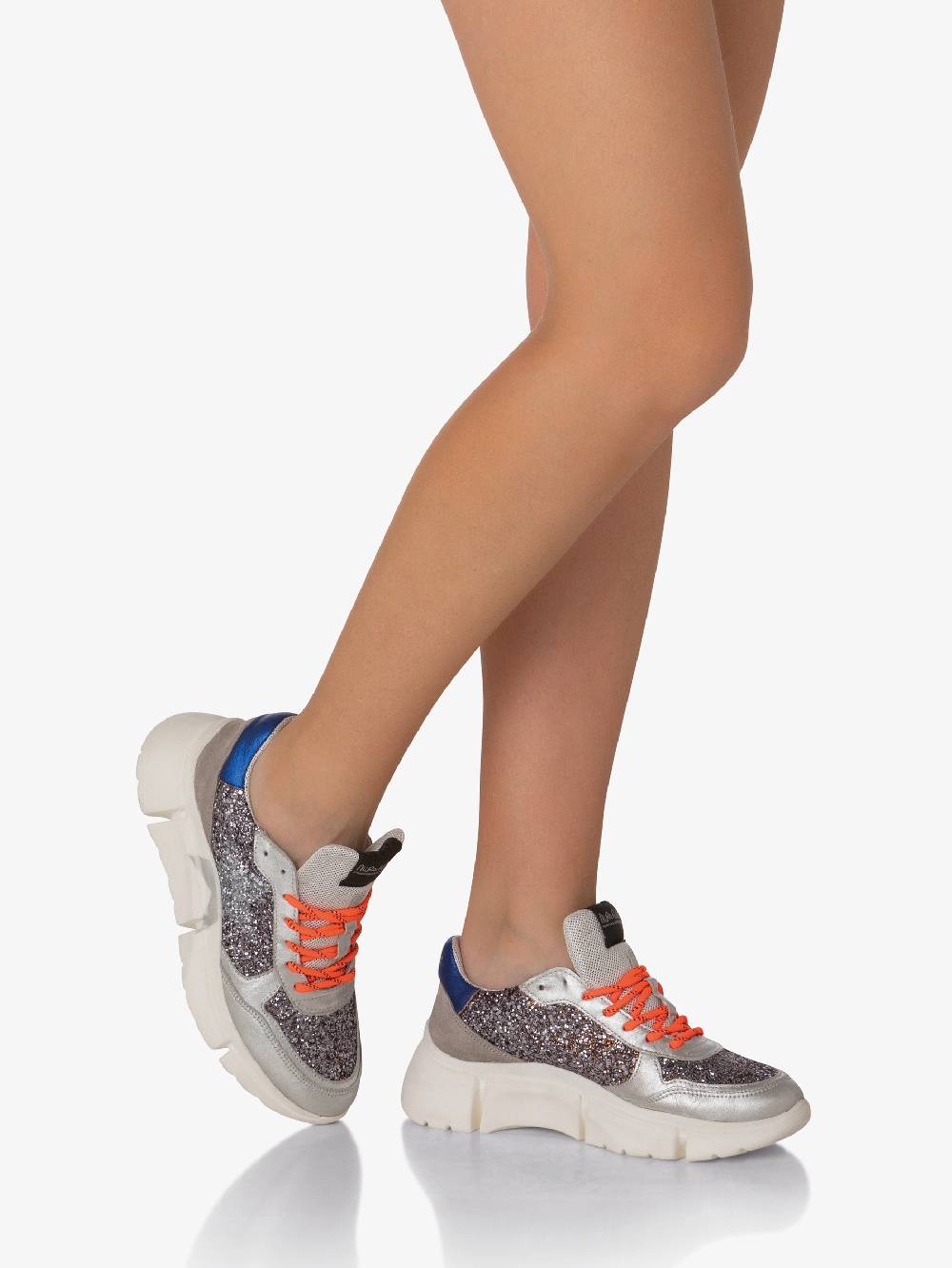 Nira Rubens Chunky Sneakers Stinger Dazzling Blue - Stella Argento Italy