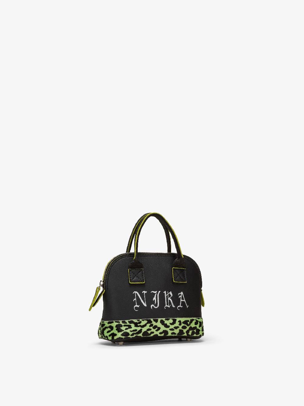 Nira Rubens TOY BAG - LIME FUR CORSARO MINT PUNK NIRA Negozi Online