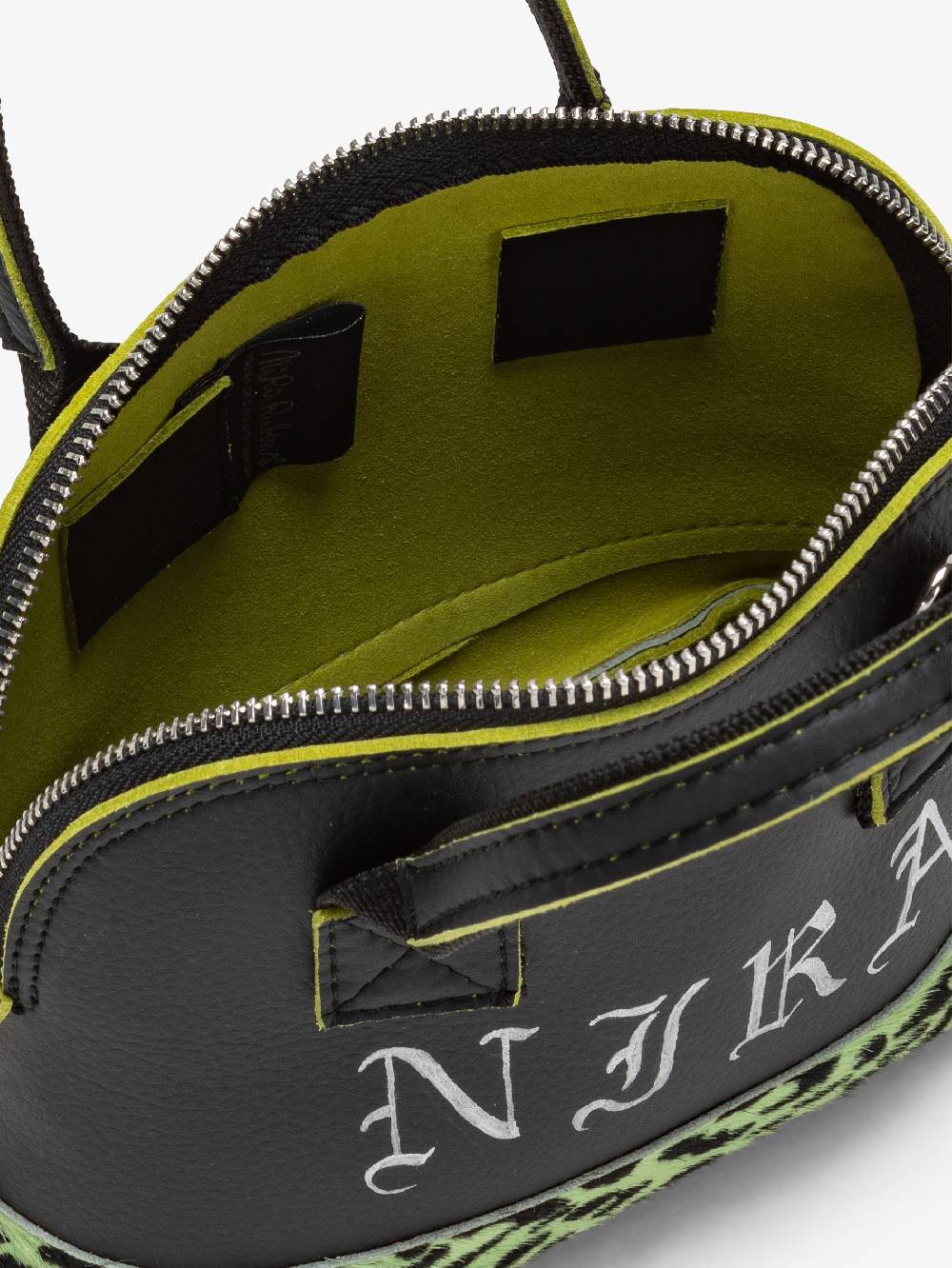Nira Rubens TOY BAG - LIME FUR CORSARO MINT PUNK NIRA Negozi Online