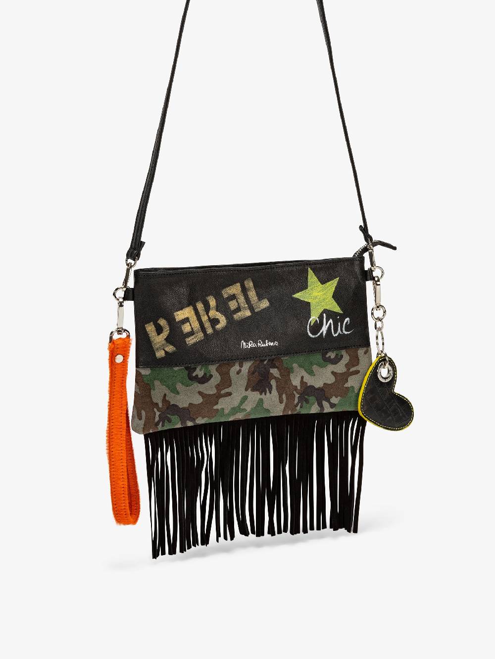 Nira Rubens Minibag Frange - Mimetic Orange Prezzo Ridotto