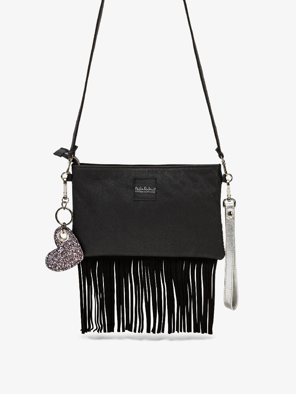Nira Rubens Minibag Frange - Zebrina Silver Convenienza
