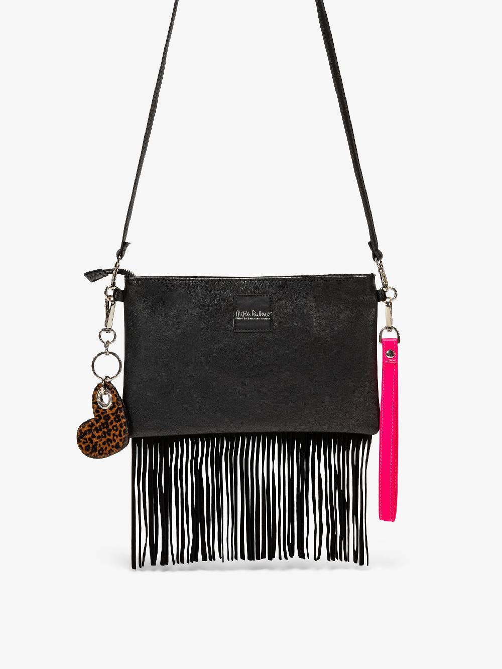 Nira Rubens Minibag Frange - Africa Pink Presa