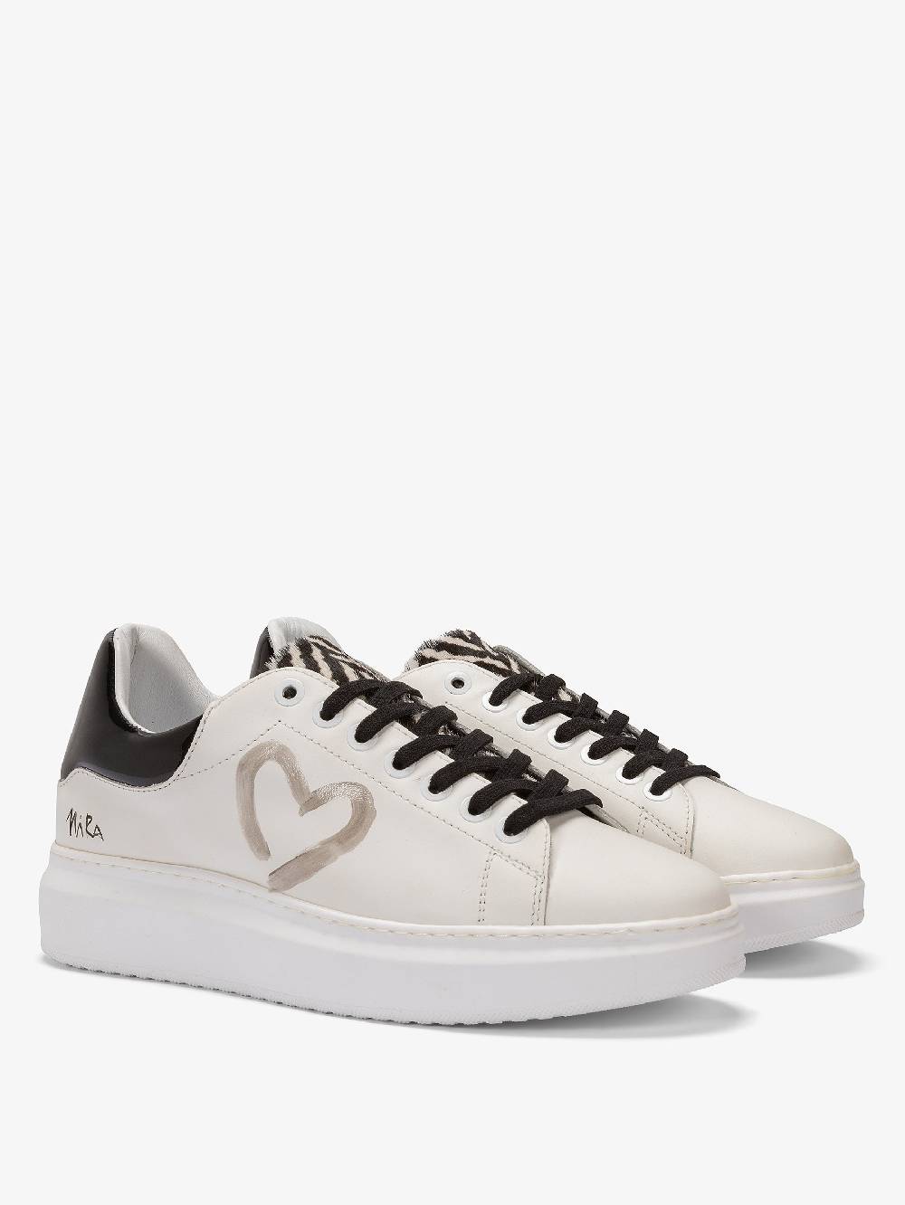 Nira Rubens ANGEL TAILORED GLOSSY-HEART Spedizione Gratuita