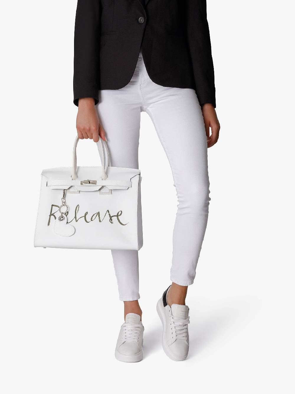 Nira Rubens ANGEL PATENT B/W - HERZ Outlet
