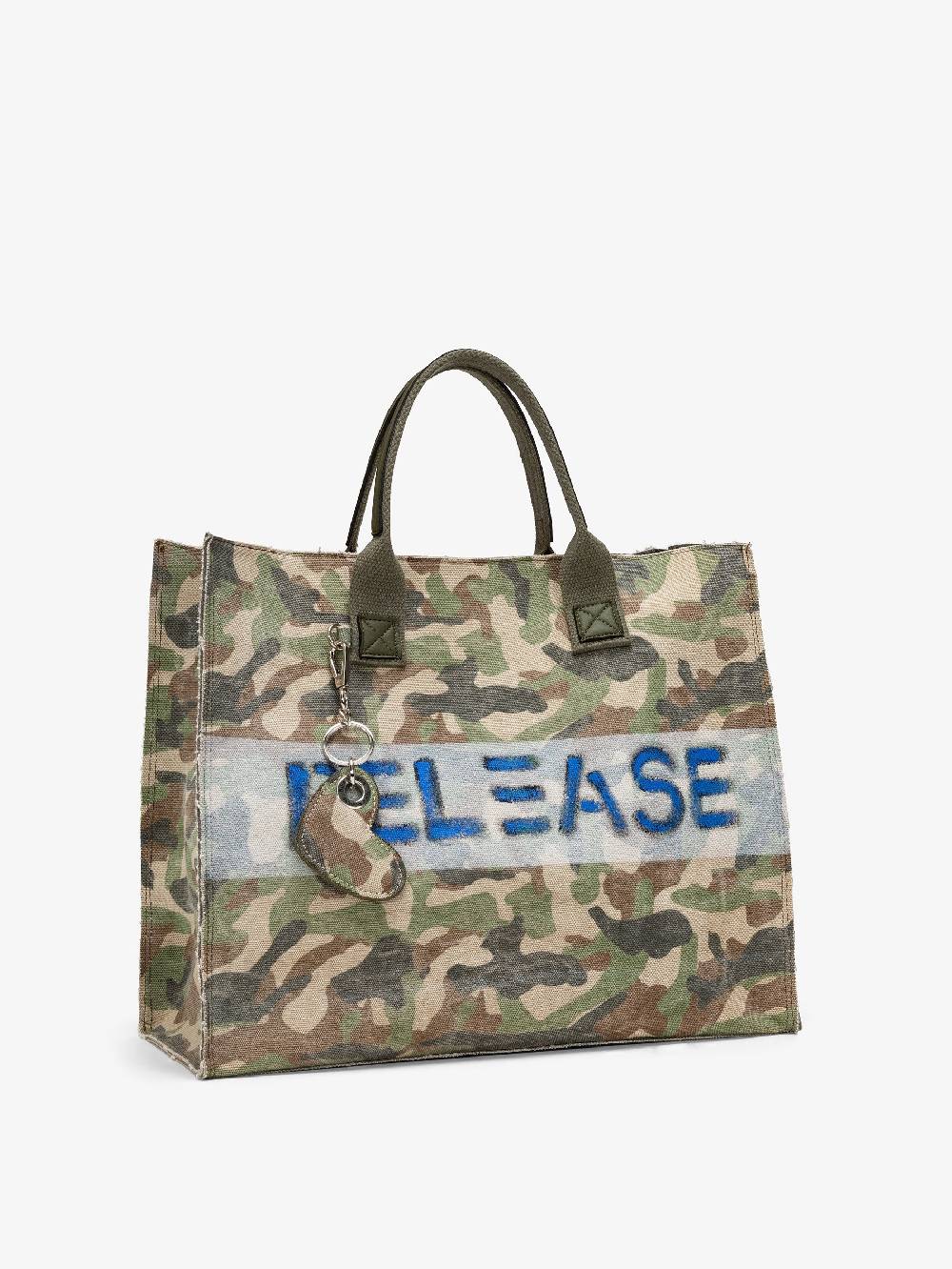 Nira Rubens EASY TOTE - MILITARY STONE RELEASE In Vendita