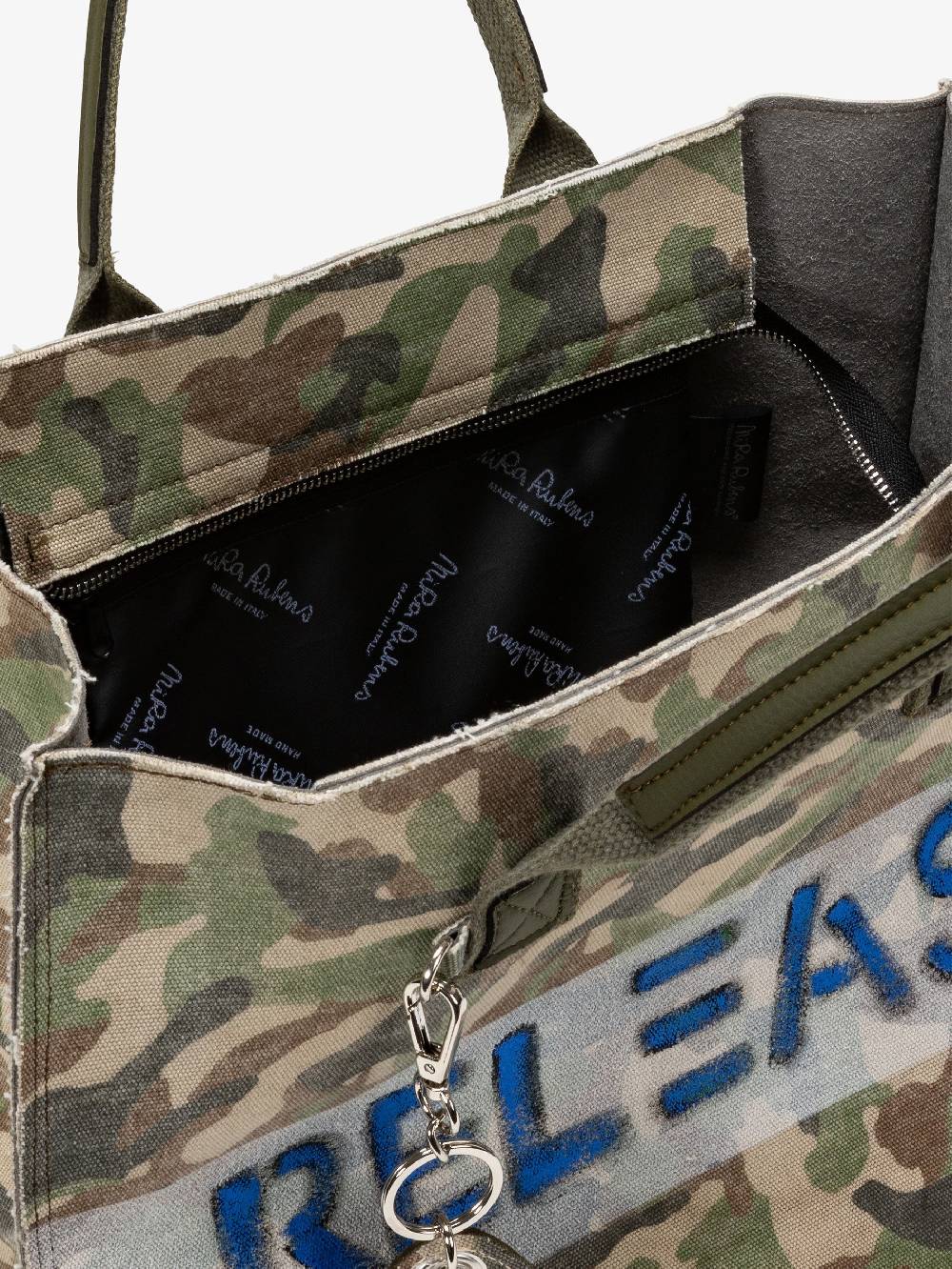 Nira Rubens EASY TOTE - MILITARY STONE RELEASE In Vendita