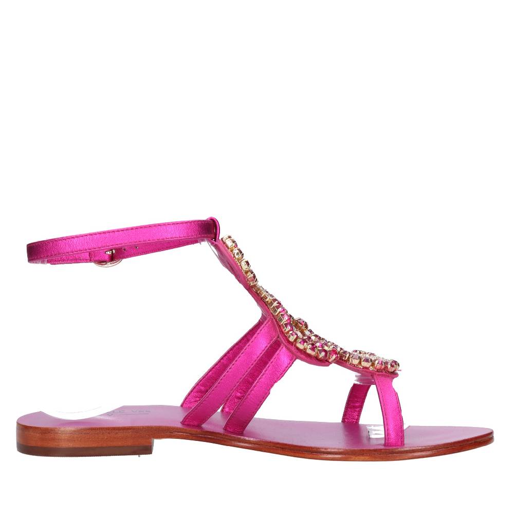 EMANUELLE VEE Sandali in pelle Sconto
