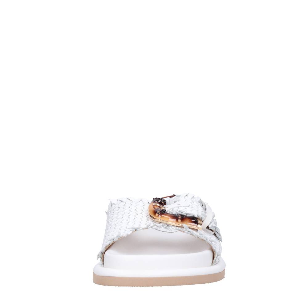 EMANUELLE VEE Mules in pelle Vendita