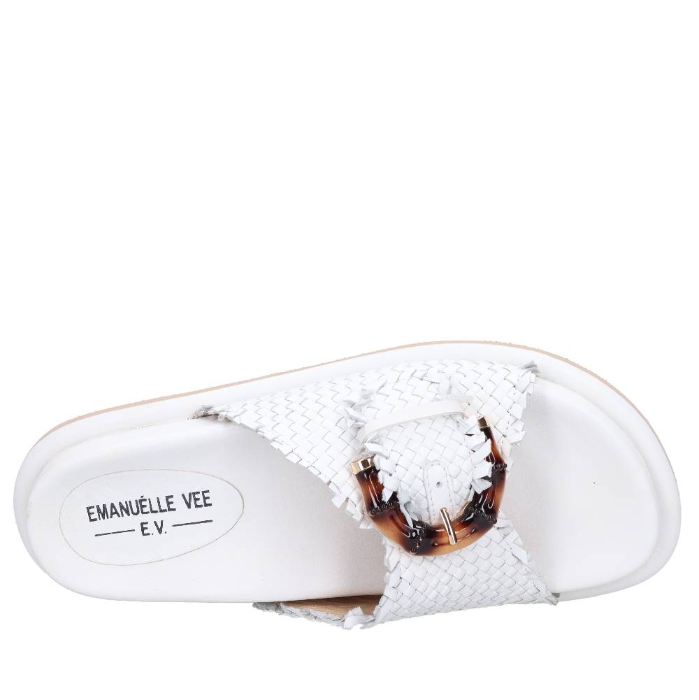 EMANUELLE VEE Mules in pelle Vendita
