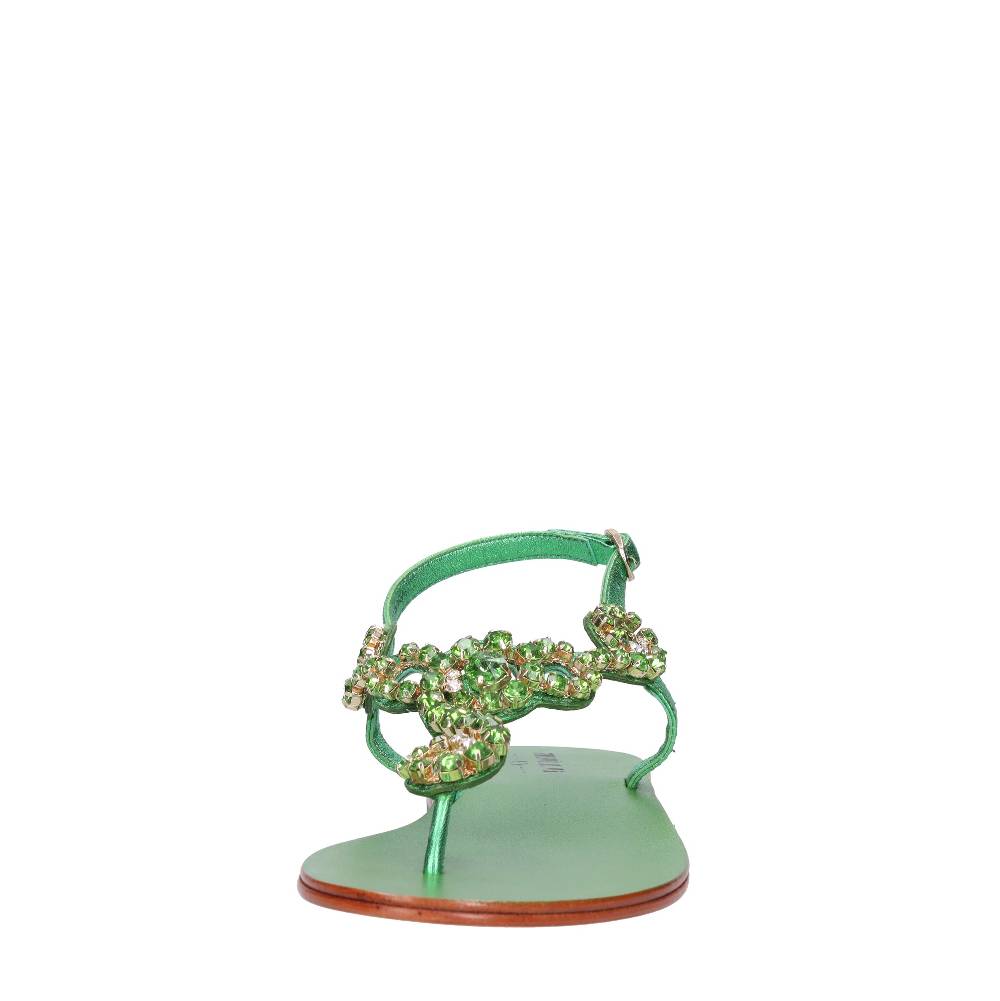 EMANUELLE VEE Sandali infradito in pelle Promozione