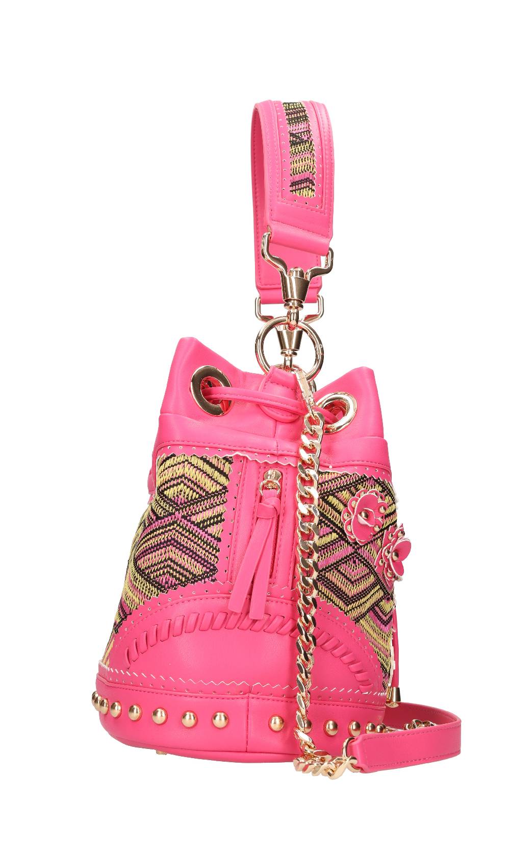 LA CARRIE Borsa in rafia ed ecopelle Offerte