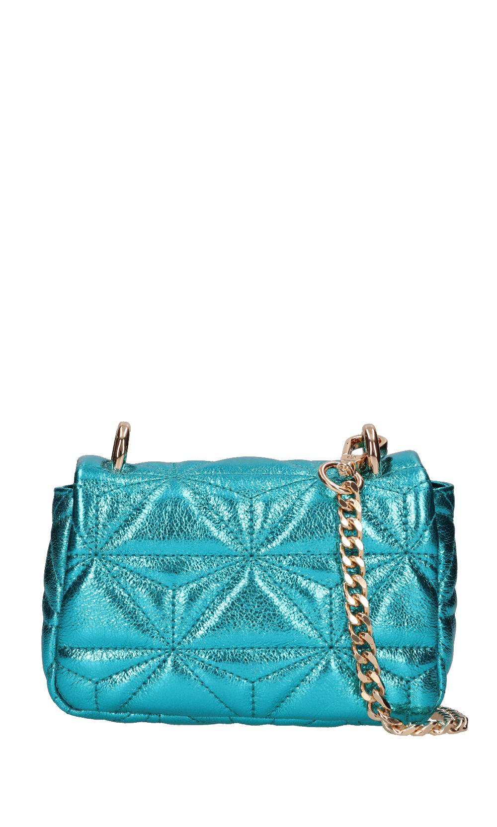 LA CARRIE Borsa in pelle laminata In Saldo