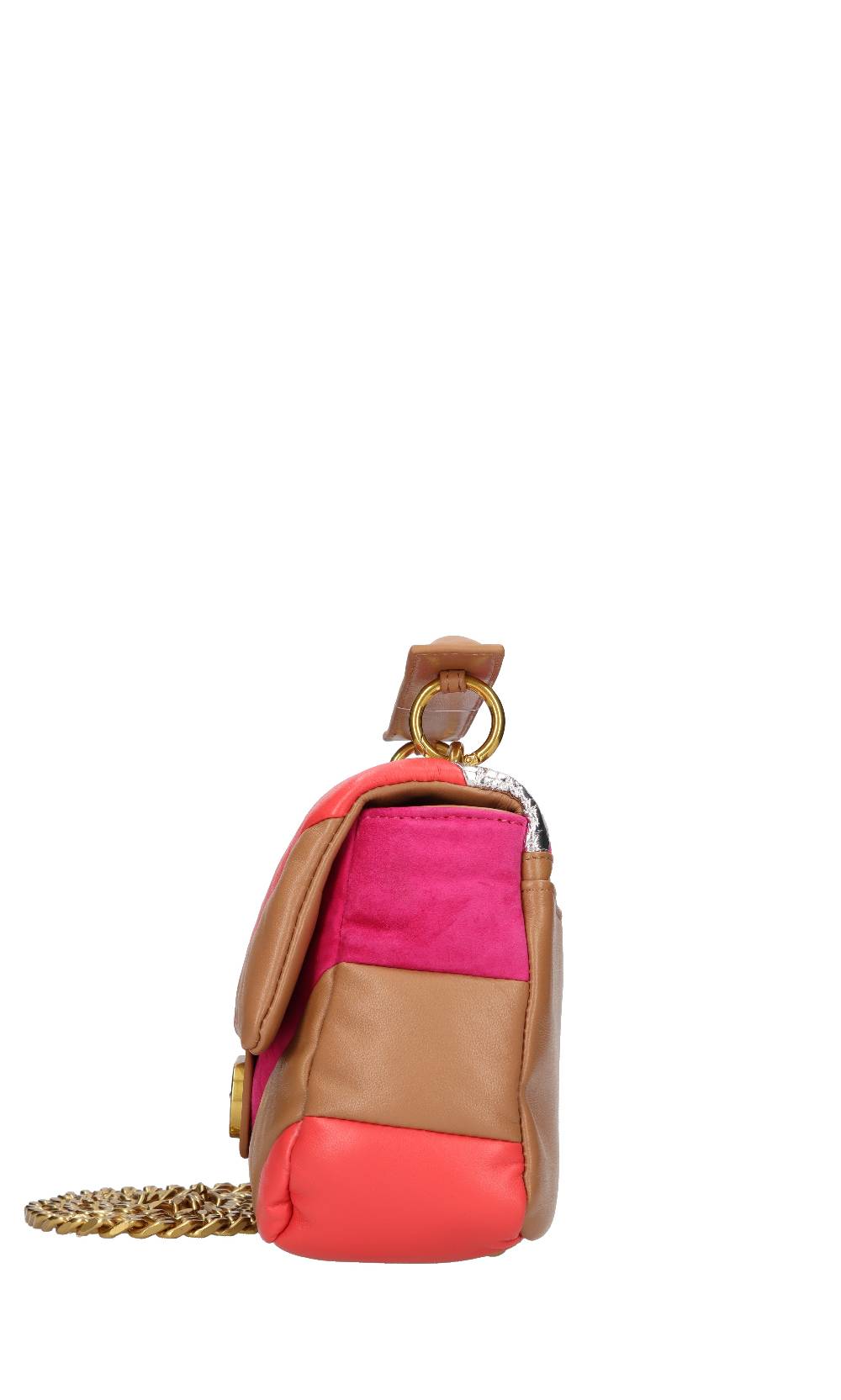 LA CARRIE Borsa in pelle e camoscio Italia