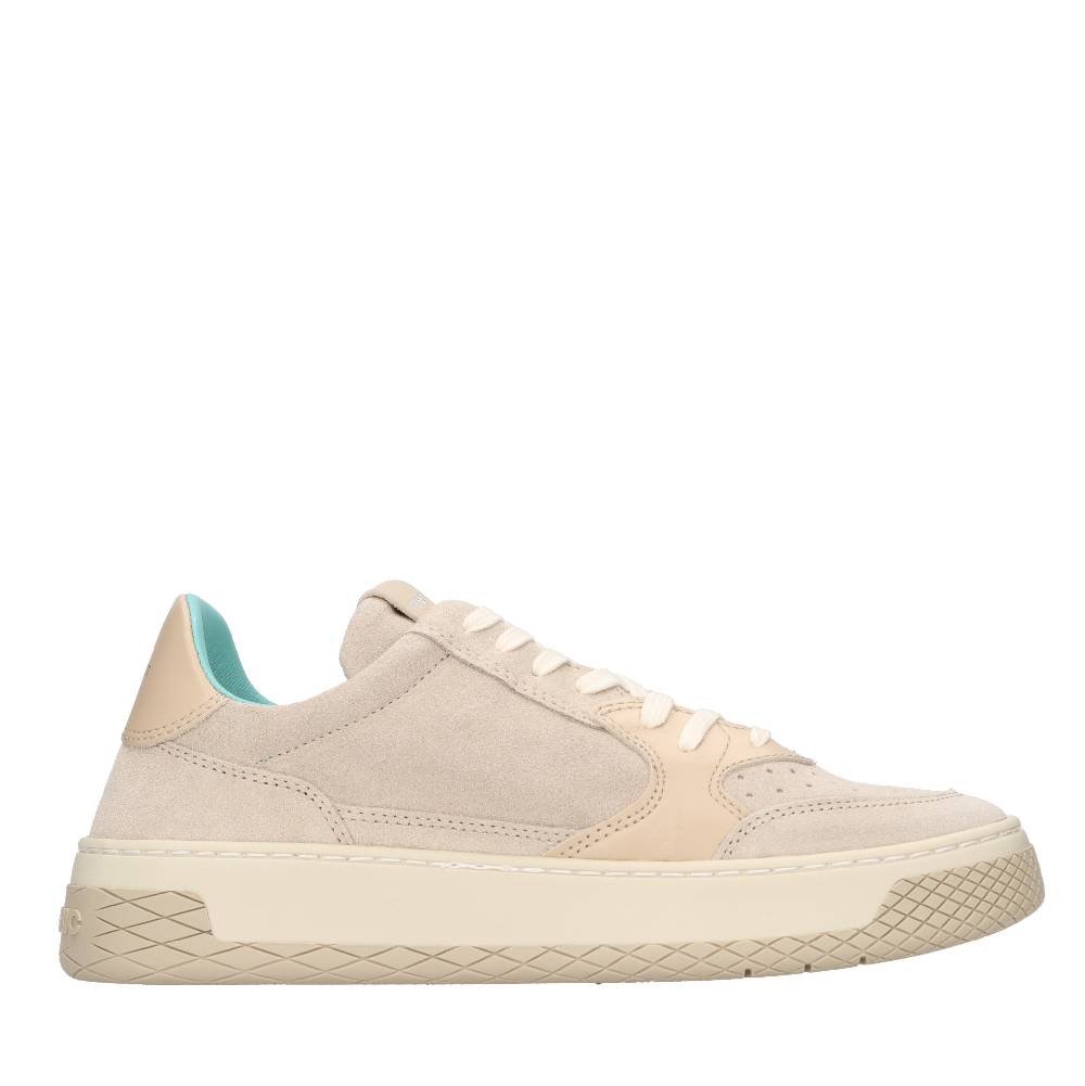 PANCHIC Sneakers modello P02 LOW-TOP di PANCHIC in camoscio con inserti in pelle In Vendita