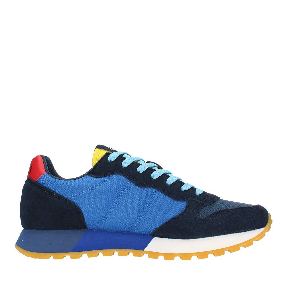 SUN68 Sneakers in pelle camoscio e tessuto Saldi
