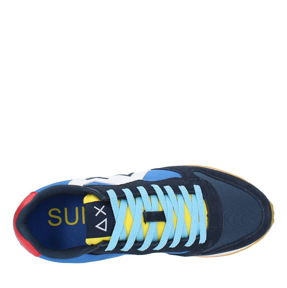 SUN68 Sneakers in pelle camoscio e tessuto Saldi