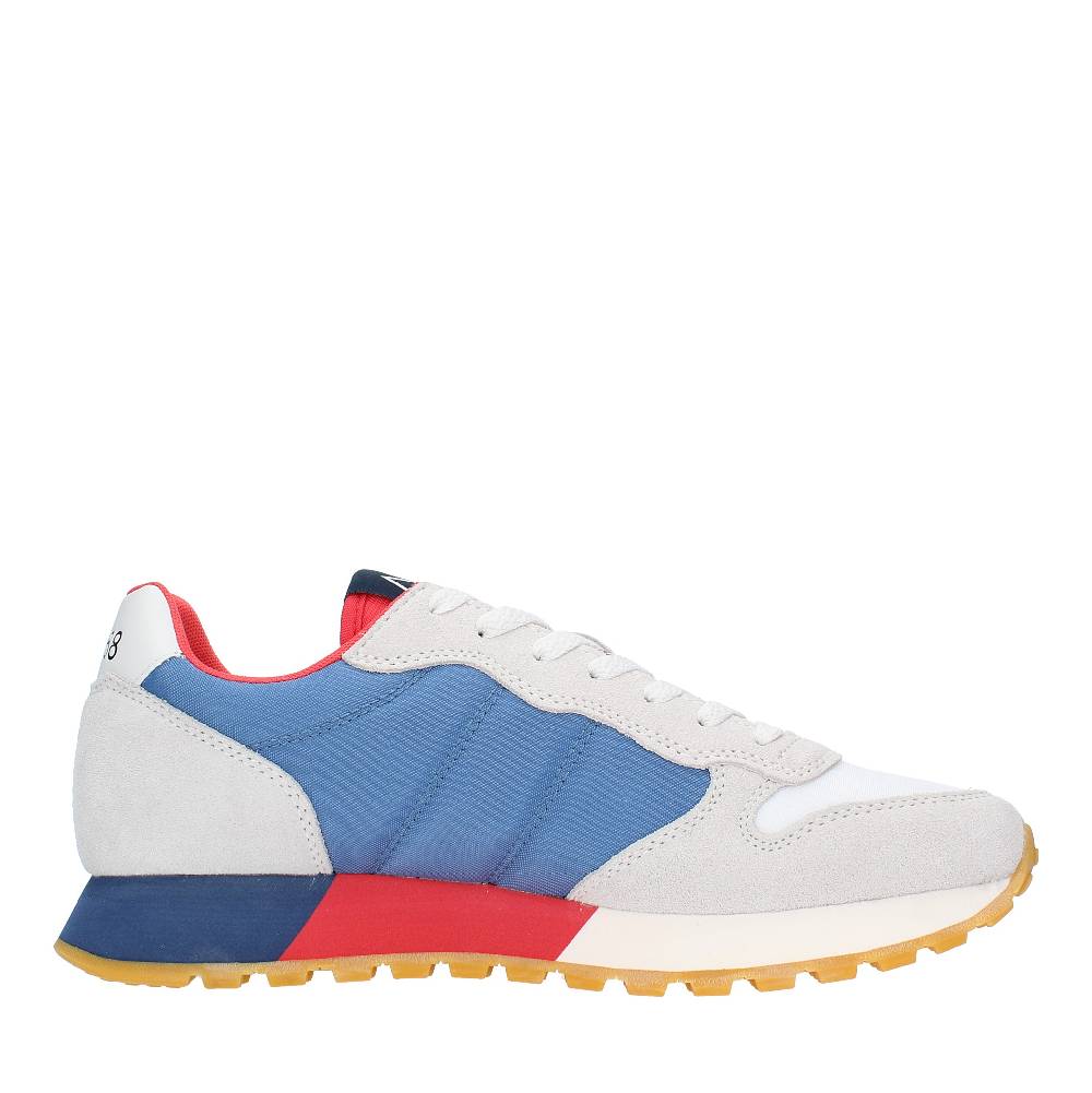SUN68 Sneakers in pelle camoscio e tessuto Prezzo Ridotto