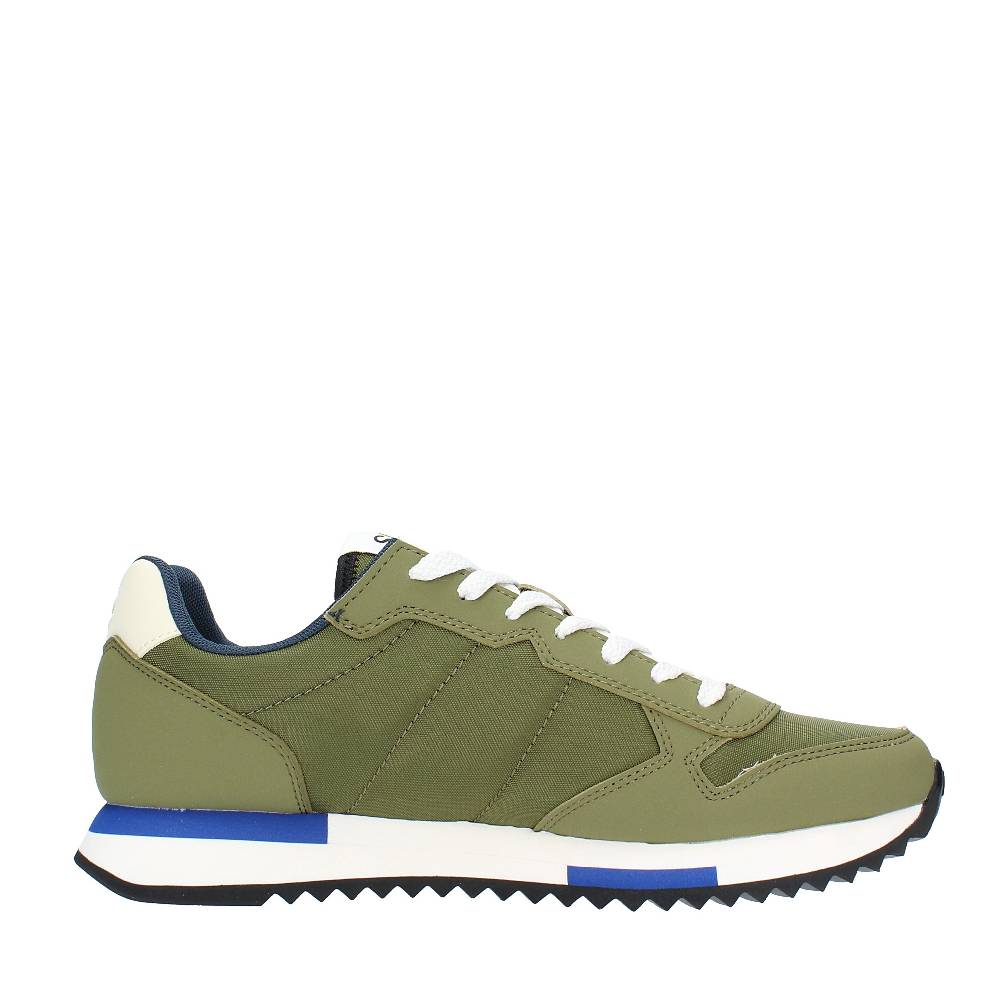 SUN68 Sneakers in pelle e tessuto Vendita Economica