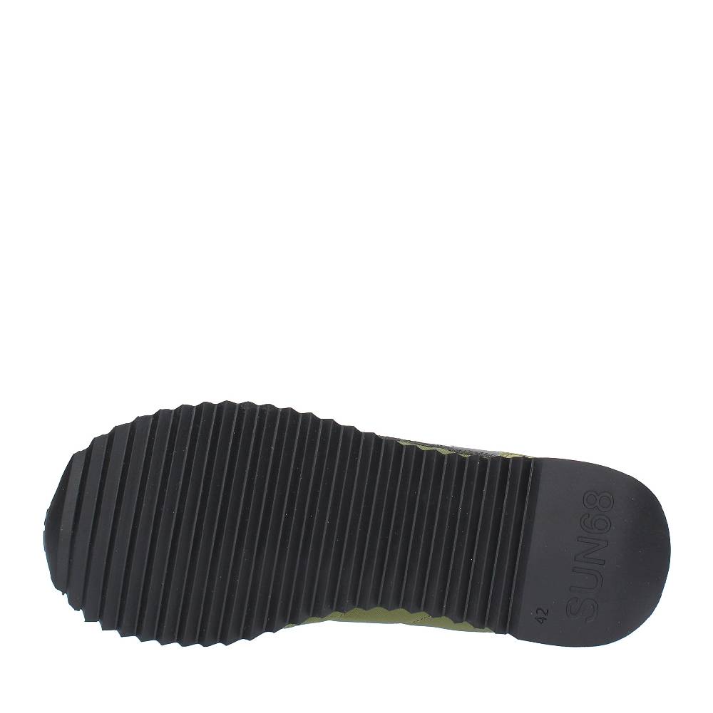 SUN68 Sneakers in pelle e tessuto Vendita Economica