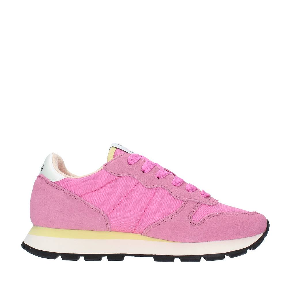 SUN68 Sneakers in camoscio e tessuto Italia