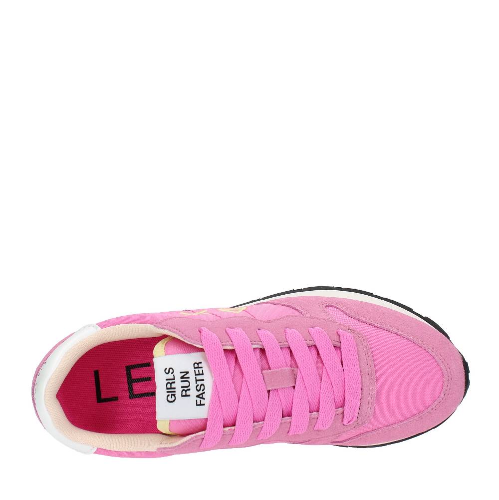 SUN68 Sneakers in camoscio e tessuto Italia