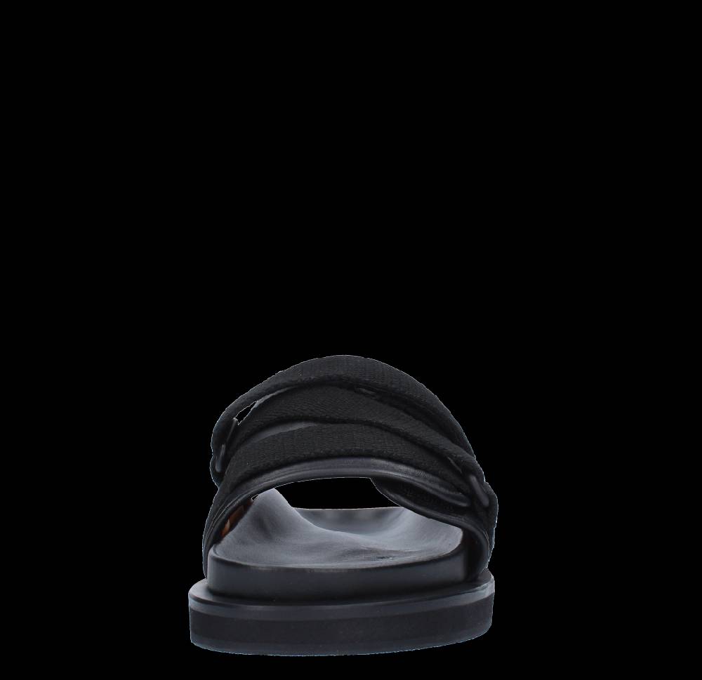 AMBUSH Mules in pelle e tessuto Fino Al -60%