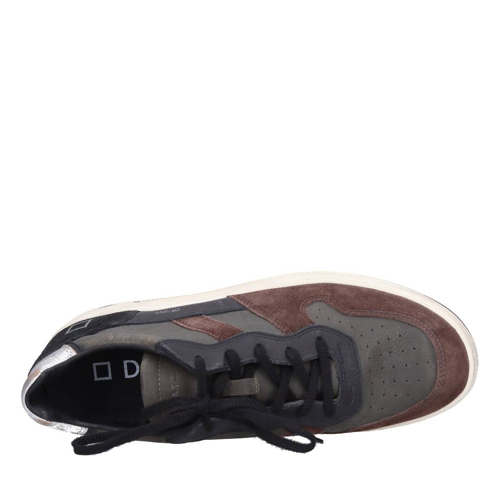 D.A.T.E. Sneakers in pelle e camoscio Prezzo Ridotto