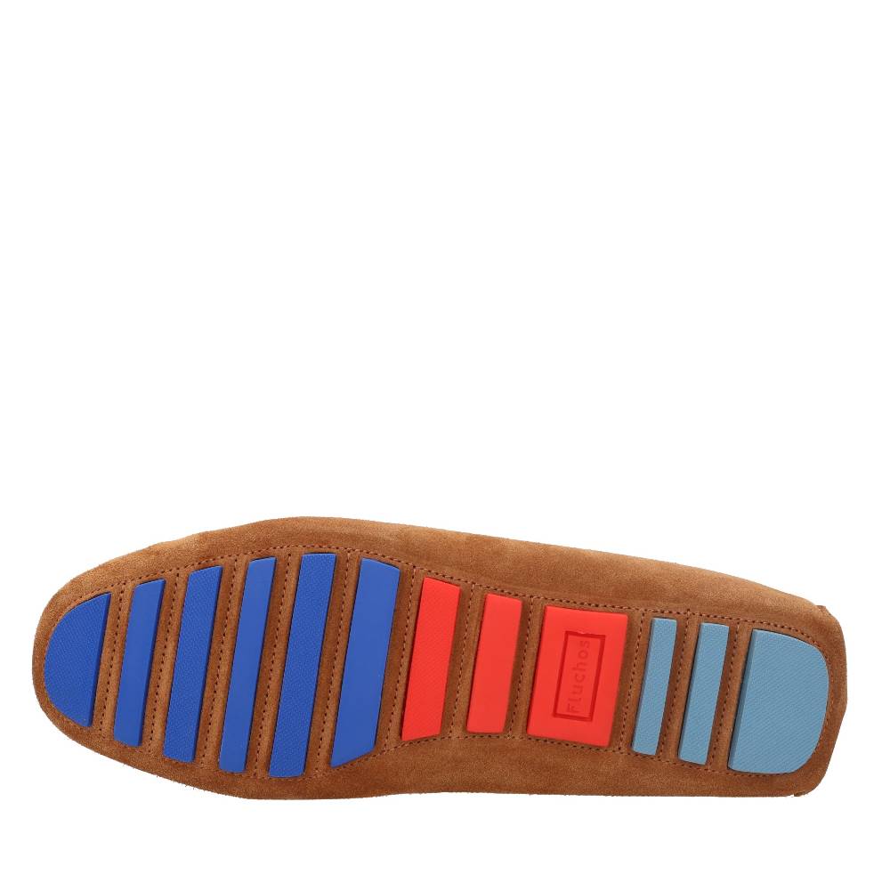FLUCHOS Mocassini in camoscio Sconto