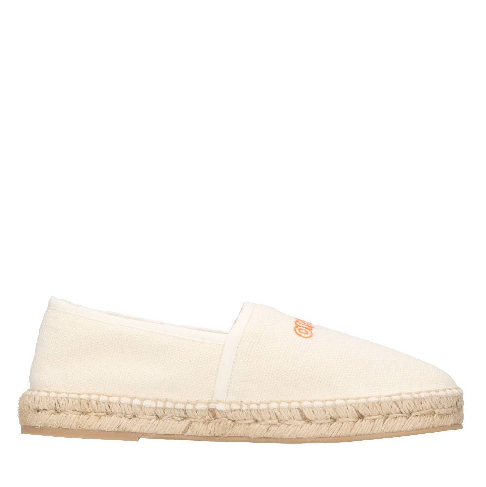 OFF WHITE Espadrillas in tessuto Smaltimento dello stoccaggio