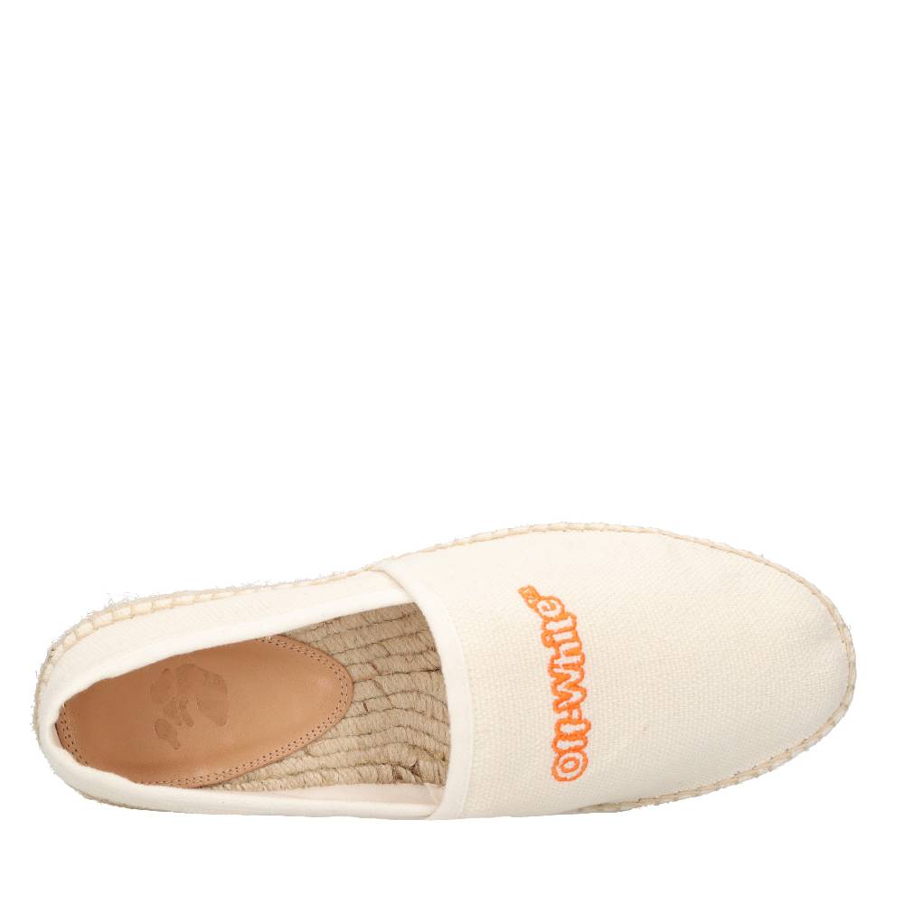 OFF WHITE Espadrillas in tessuto Smaltimento dello stoccaggio