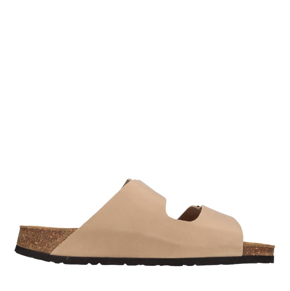 CUBANAS Mules in pelle Saldi Di Fabbrica