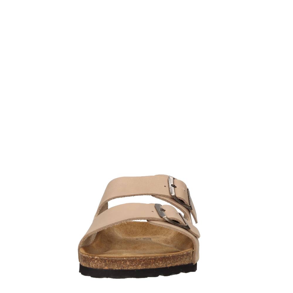 CUBANAS Mules in pelle Saldi Di Fabbrica