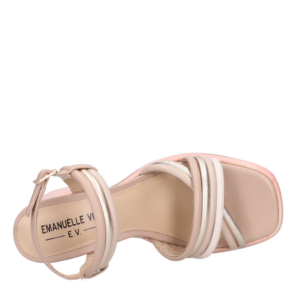 EMANUELLE VEE Sandali in pelle Promozione