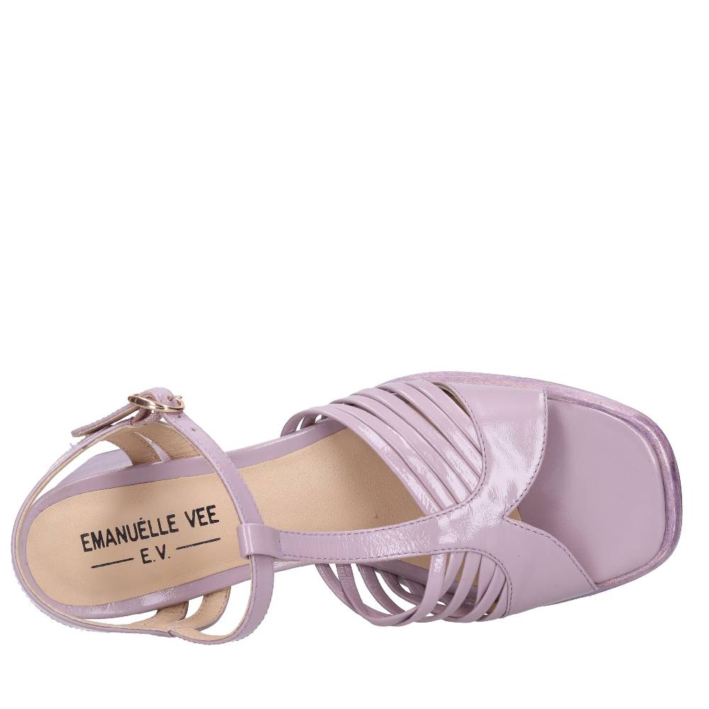 EMANUELLE VEE Sandali in pelle Rilascio limitato