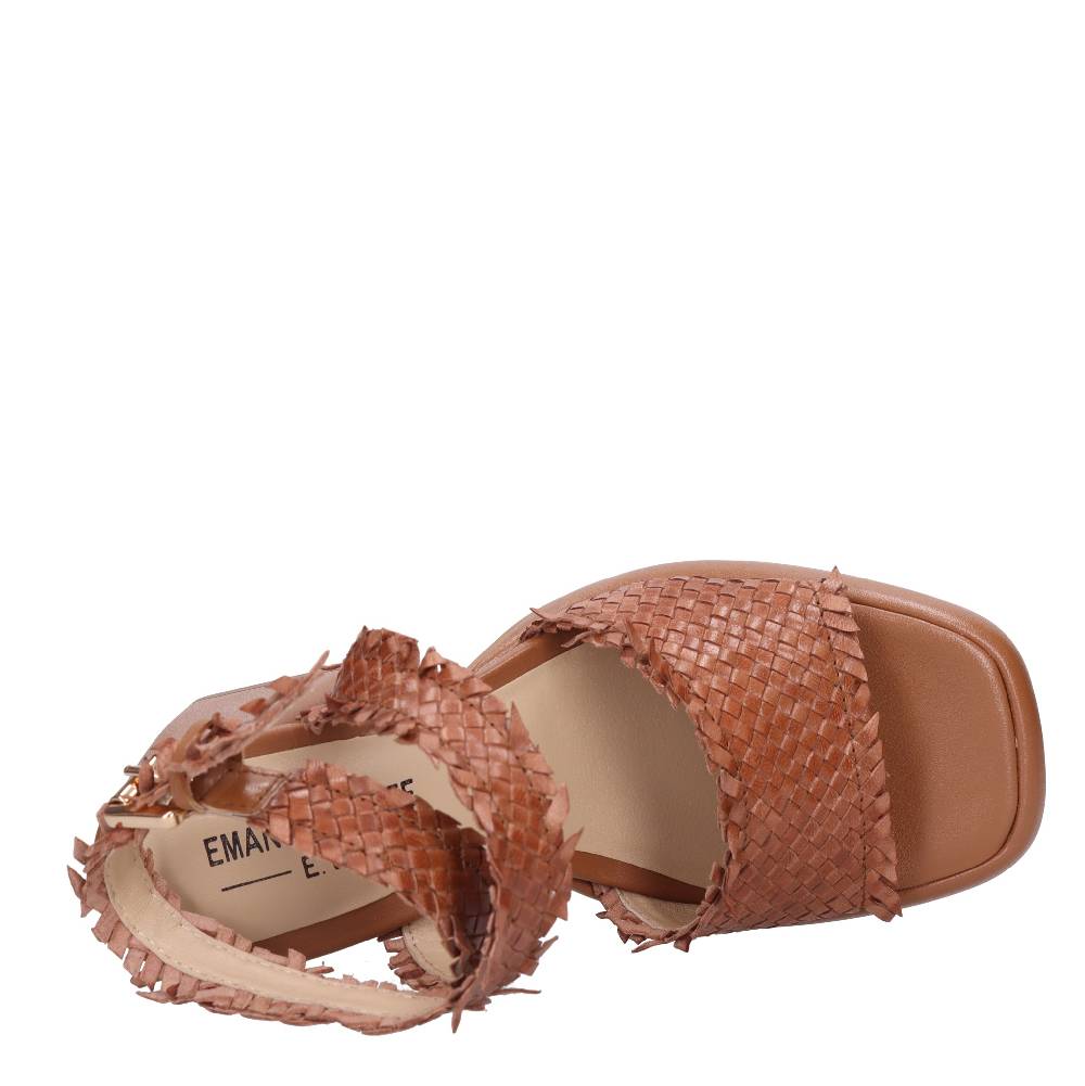 EMANUELLE VEE Sandali in pelle Offerte