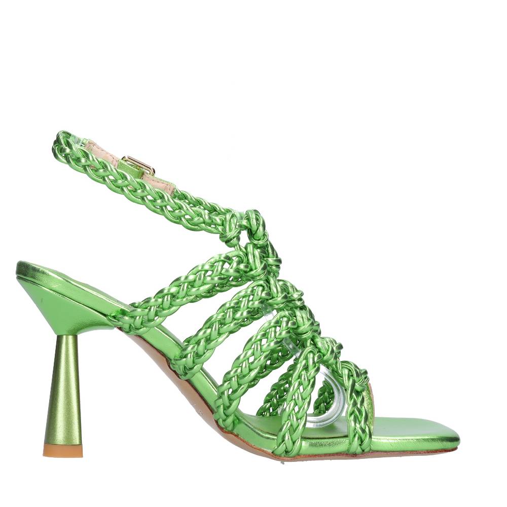 EMANUELLE VEE Sandali infradito in pelle ed ecopelle Vendite Flash