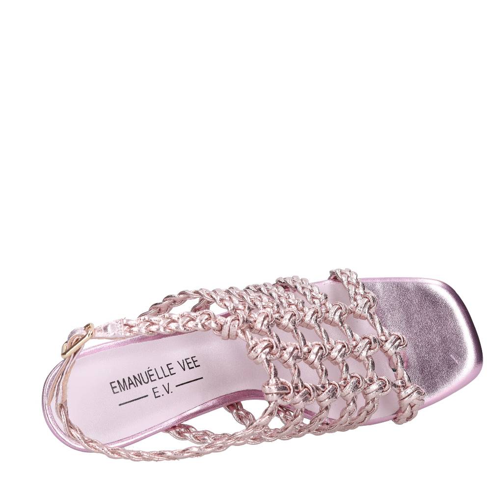 EMANUELLE VEE Sandali infradito in pelle ed ecopelle Negozio