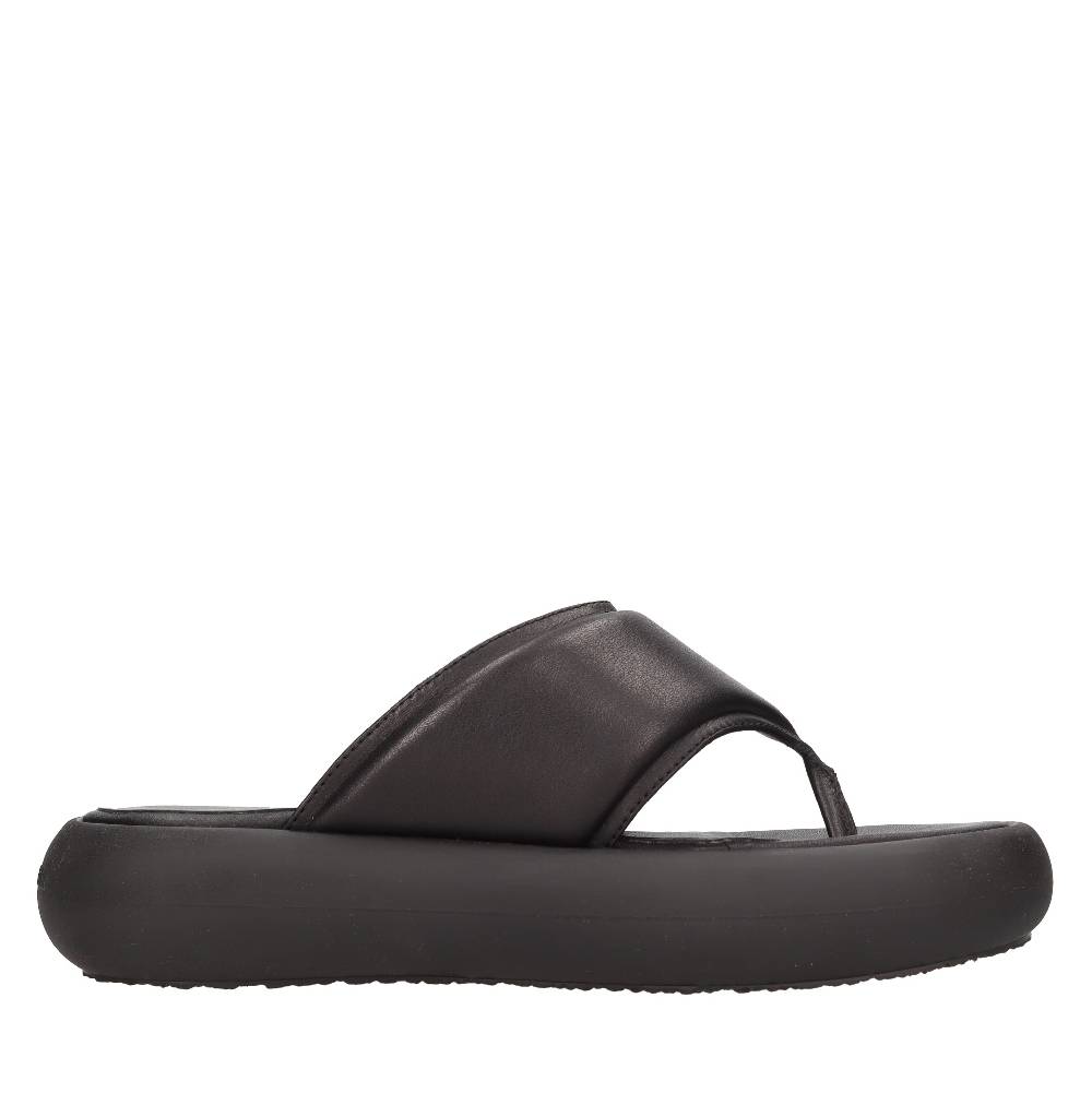 VIC MATIE Mules infradito in pelle Promozione