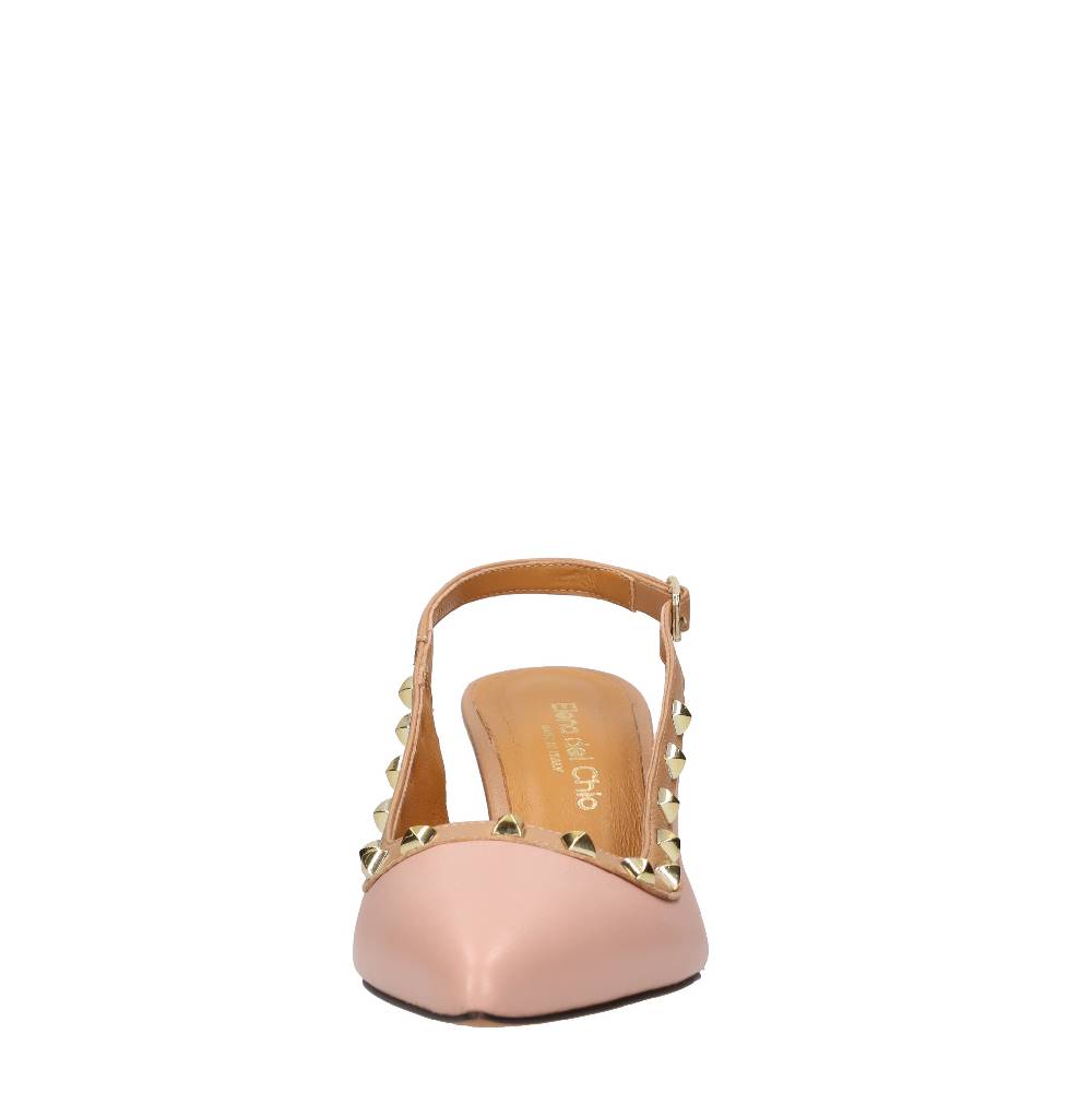 ELENA DEL CHIO Décolleté slingback in pelle Acquista Ora