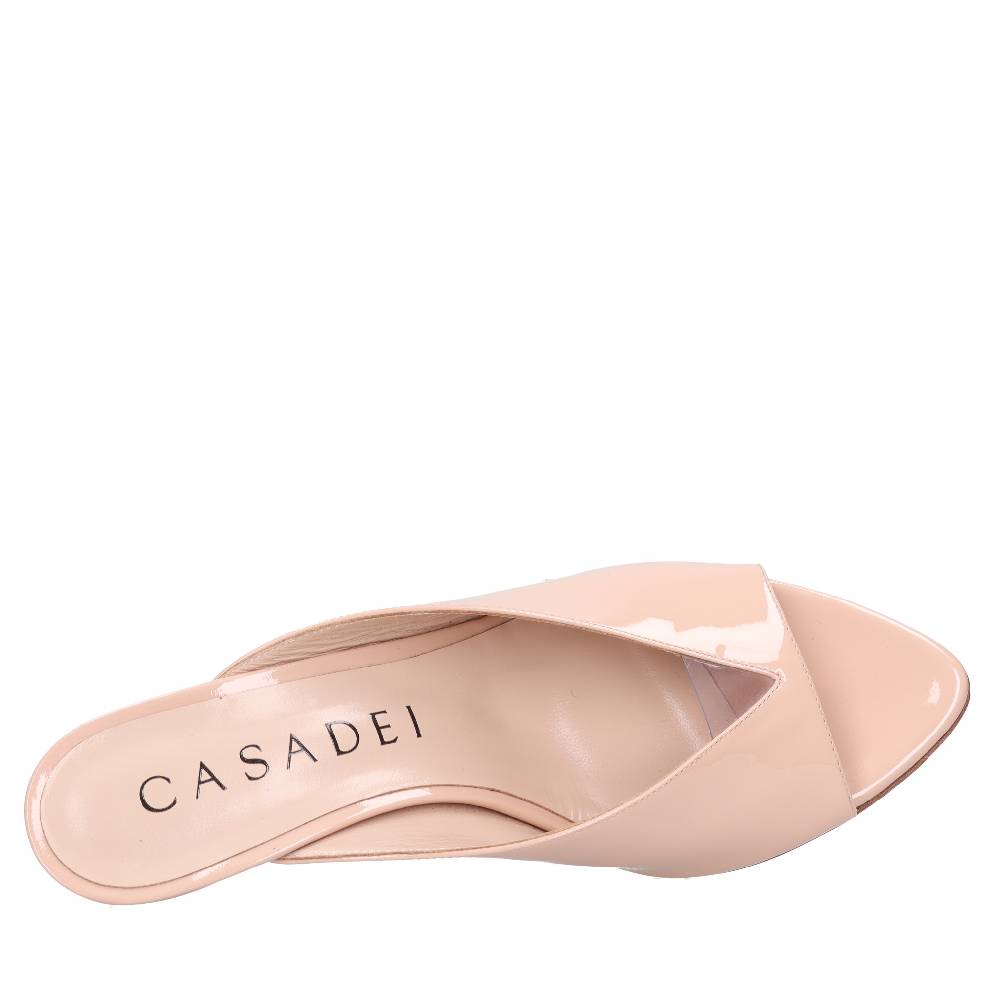 CASADEI Mules in vernice In Vendita