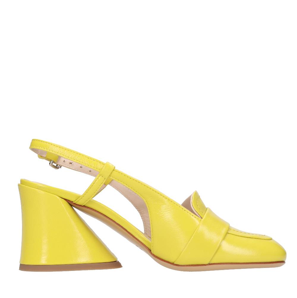 STRATEGIA Décolleté Slingback in pelle Offerte