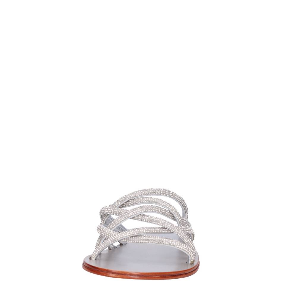 EMANUELLE VEE Mules con strass Negozio